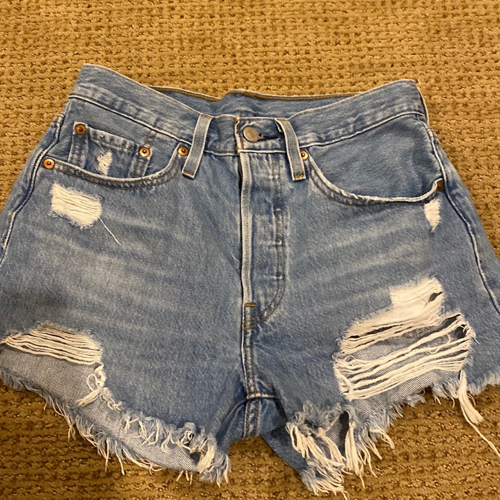 levis 501 jean shorts